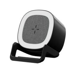Microcase 4in1 Kablosuz Şarj Bluetooth Hoparlör Telefon Standı  Led lamba 15W -AL4385