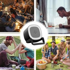 Microcase 4in1 Kablosuz Şarj Bluetooth Hoparlör Telefon Standı  Led lamba 15W -AL4385