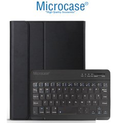 Microcase Samsung Galaxy Tab A 8.0 2019 T290 T295 T297 Bluetooth Klavyeli Standlı Kılıf - BKK4