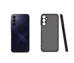 Microcase Samsung A15 5G  London Serisi Darbeye Dayanıklı Kılıf - Siyah AL3415