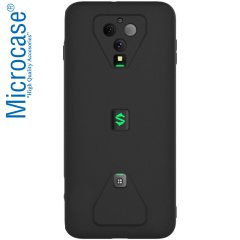 Microcase Xiaomi Black Shark 3  Elektrocase Serisi Kamera Korumalı Silikon Kılıf - Siyah