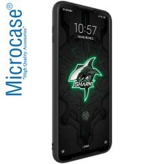 Microcase Xiaomi Black Shark 3  Elektrocase Serisi Kamera Korumalı Silikon Kılıf - Siyah