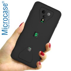 Microcase Xiaomi Black Shark 3  Elektrocase Serisi Kamera Korumalı Silikon Kılıf - Siyah