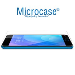 Microcase Meizu Pro 7 Tempered Glass Cam Ekran Koruyucu