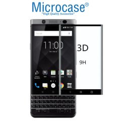 Microcase BlackBerry KEYone 3D Curved Tam Kaplayan Tempered Glass