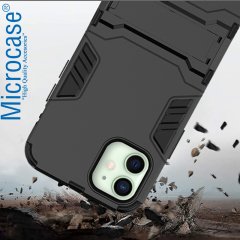iPhone 12 Mini Alfa Armor Standlı Perfect Koruma Kılıf