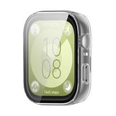 Microcase Huawei Watch Fit 3  Ekran Korumalı Sert Rubber Kılıf - AL3173