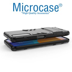 Huawei P Smart 2021 Alfa Armor Standlı Koruma Kılıf
