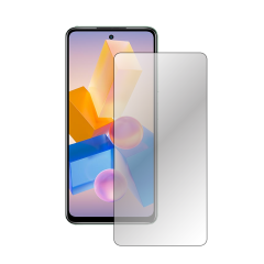 Microcase Infinix Hot 40i Tam Kaplayan Çerçeveli Tempered Ekran Koruyucu -AL3276