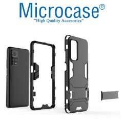 Xiaomi Mi 10T Alfa Armor Standlı Perfect Koruma Kılıf