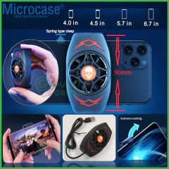 Microcase Cep Telefonu Soğutucu Fan Kablolu 4-6.7 inch - AL3537