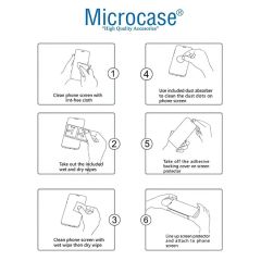 Microcase Nothing Phone 3a Pro Tam Kaplayan Çerçeveli Tempered Ekran Koruyucu -AL3276