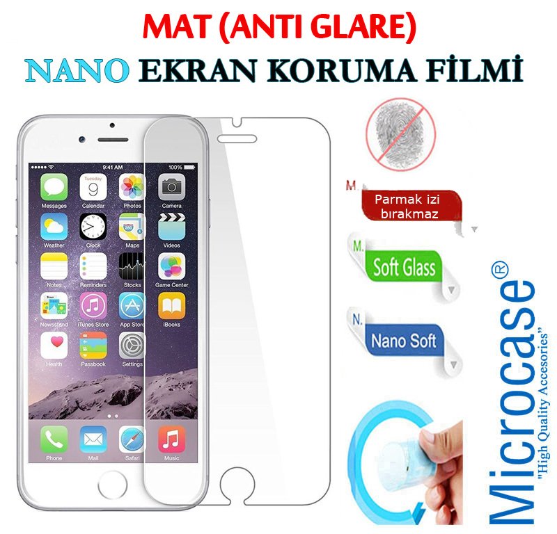 Microcase iPhone 8 Nano Esnek Ekran Koruma Filmi - MAT