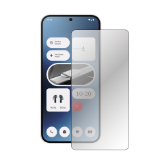 Microcase Nothing Phone 3a Pro Tam Kaplayan Çerçeveli Tempered Ekran Koruyucu -AL3276