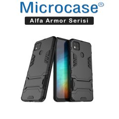 Xiaomi Redmi 9C Alfa Armor Standlı Perfect Koruma Kılıf