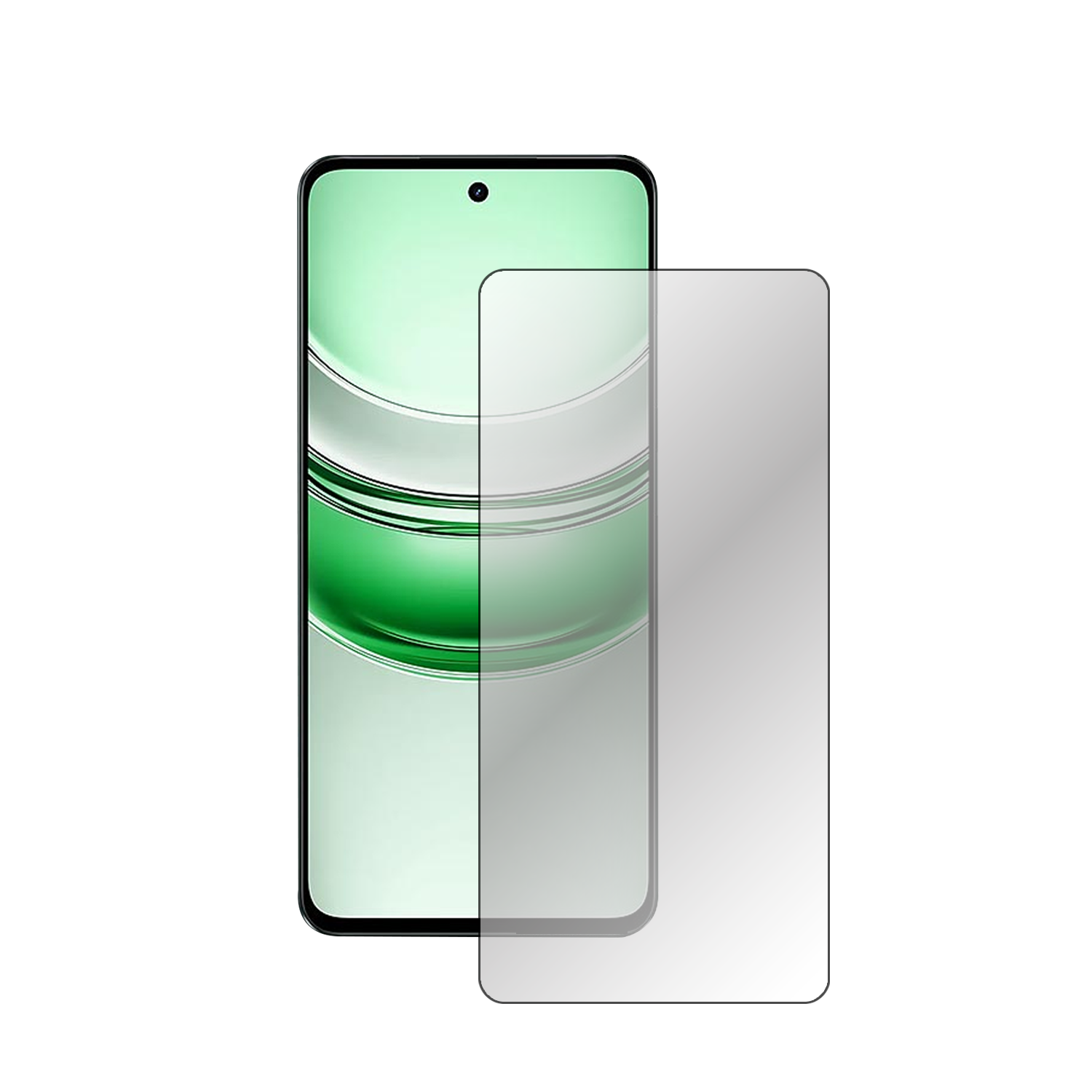 Microcase Realme C75 4G Tam Kaplayan Çerçeveli Tempered Ekran Koruyucu -AL3276