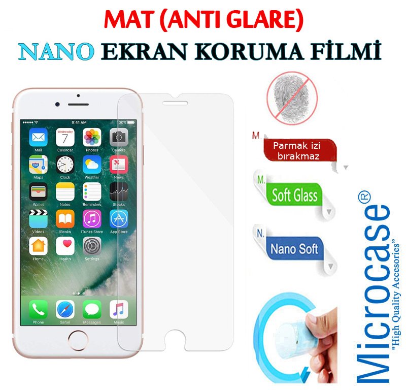 Microcase iPhone 6s Plus Nano Esnek Ekran Koruma Filmi - MAT