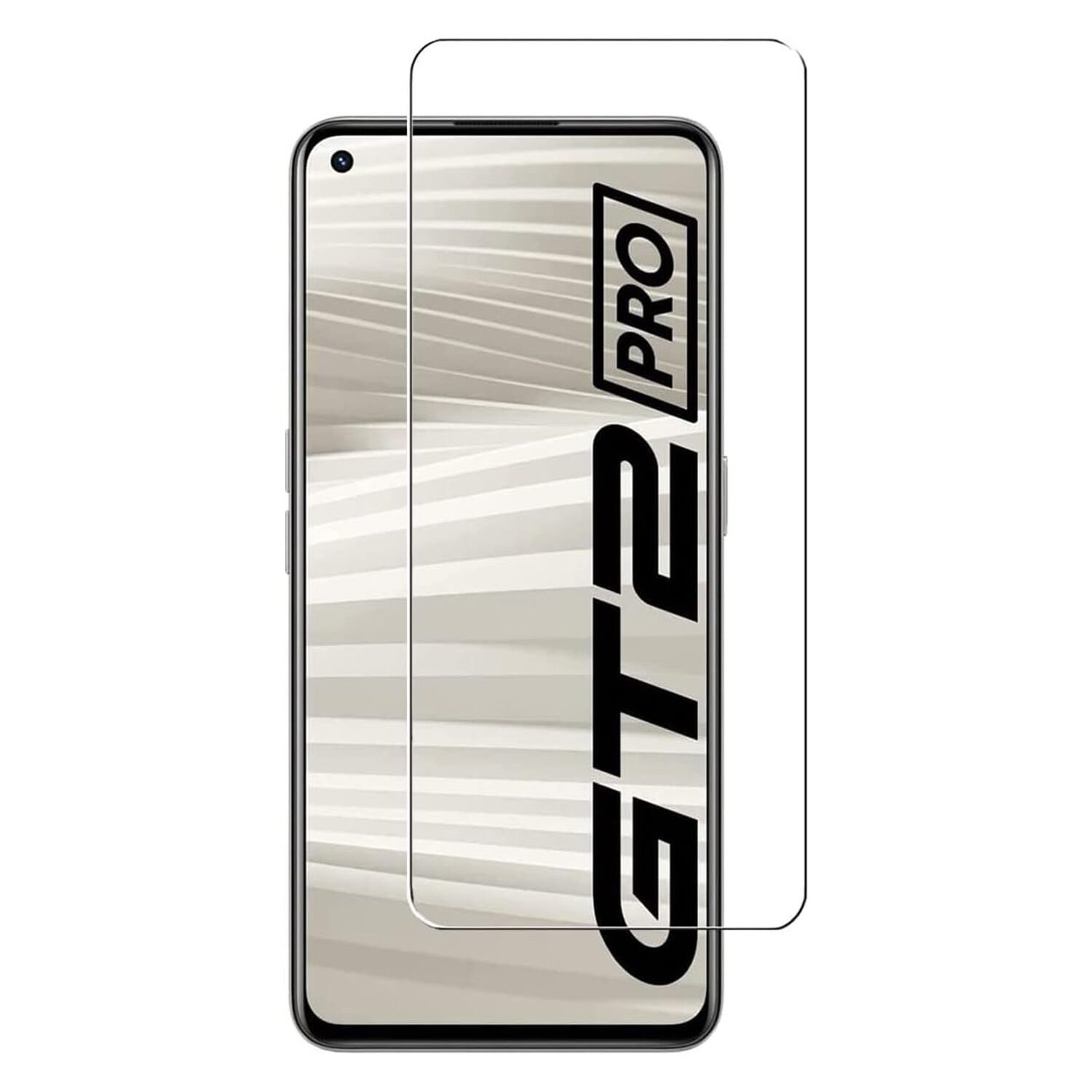 Microcase Realme GT2 Pro Tempered Glass Cam Ekran Koruyucu - AL3269