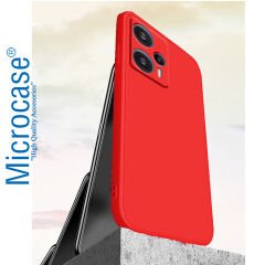 Microcase Xiaomi Redmi Note 12T Pro / Note 11T Pro CamPRO Serisi Kamera Korumalı Silikon Kılıf - AL3427