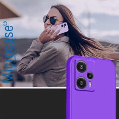 Microcase Xiaomi Redmi Note 12T Pro / Note 11T Pro CamPRO Serisi Kamera Korumalı Silikon Kılıf - AL3427