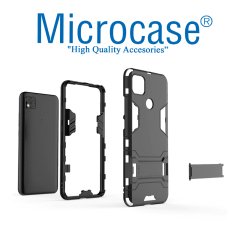 iPhone 12 Pro Max Yüzük Standlı Armor Silikon Kılıf