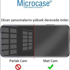 Microcase Xiaomi Poco F7 Pro/F7 Ultra/Redmi K80/Redmi K80 Pro Tam Kaplayan Çerçeveli Mat Cam Koruma - AL3124