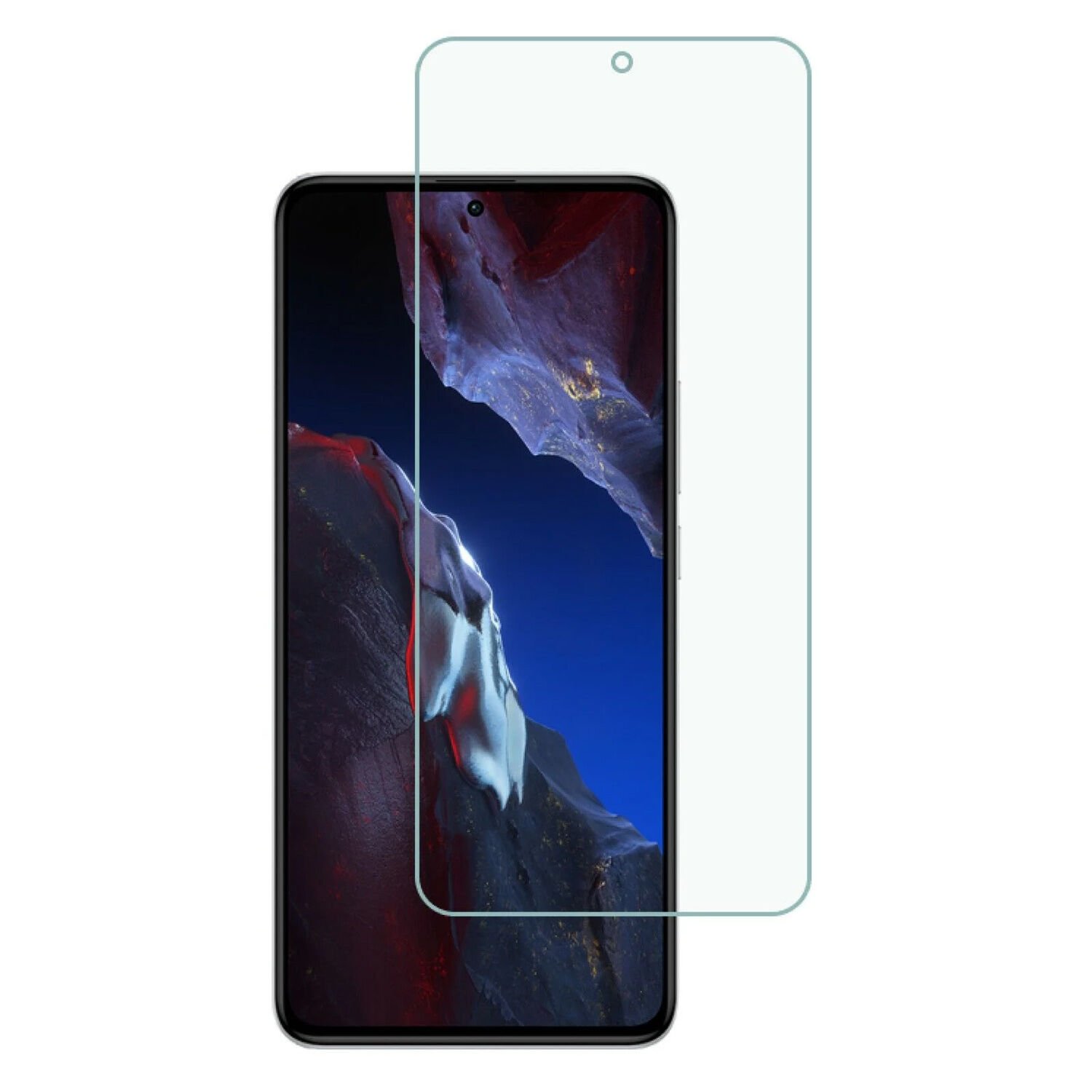 Microcase Xiaomi Poco F5 / Redmi Note 12 Turbo Tempered Glass Cam Ekran Koruyucu - AL3269