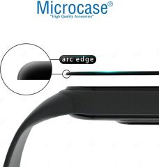Microcase Huawei Watch GT3 SE Tam Kaplayan Kavisli Ekran Koruyucu 3D Pet Film - Siyah AL3385