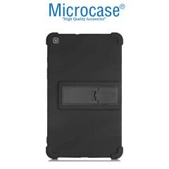 Microcase Samsung Galaxy Tab A7 Lite 2021 8.7Inch T220 T225 2in1 Set Standlı Silikon Kılıf + Bluetooth Klavye - AL8107