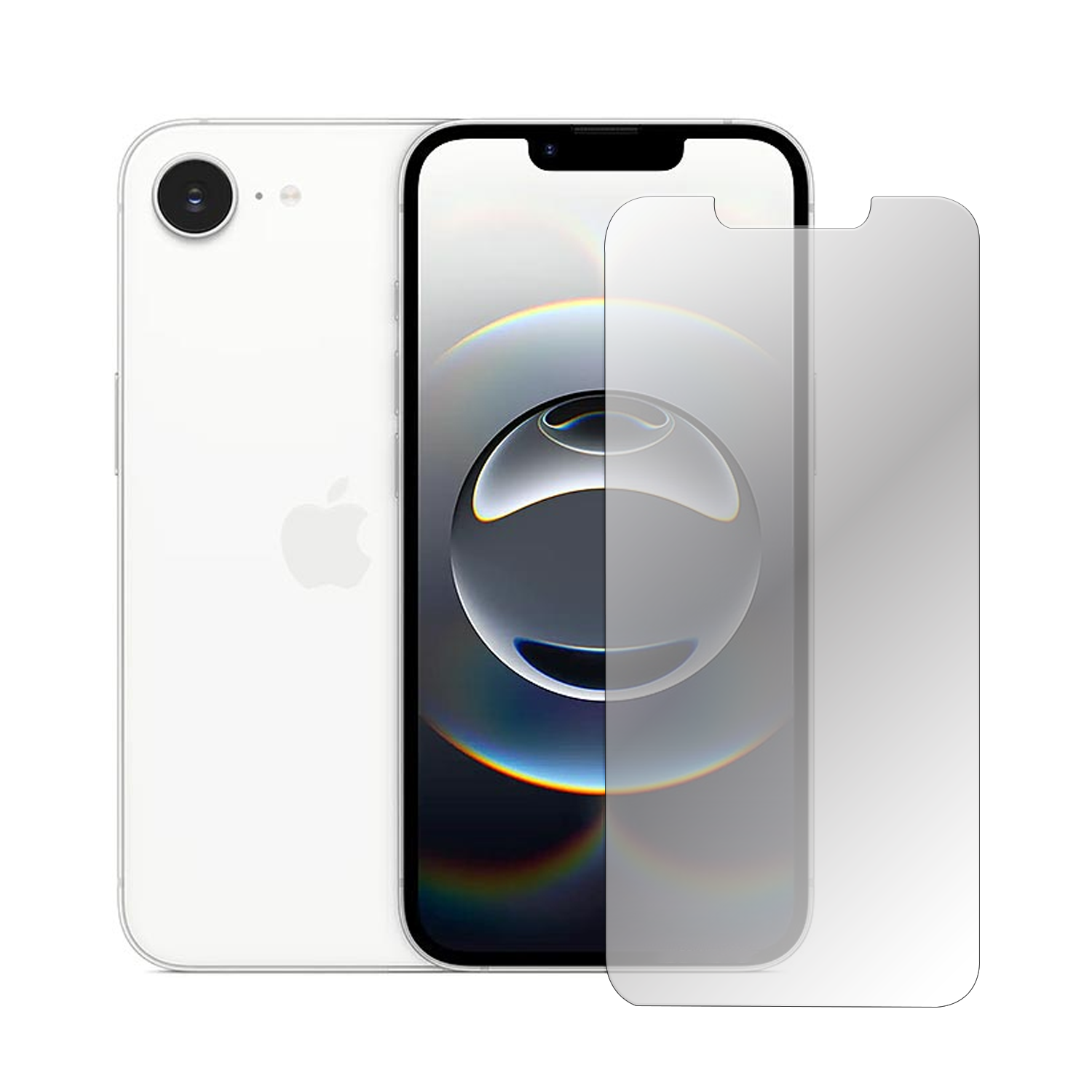 Microcase IPhone 16e Arka Kapak Için Tempered Glass Cam Koruma - AL3270