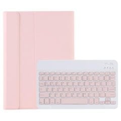 Microcase Huawei MatePad SE  10.4''  ile uyumlu Bluetooth Klavyeli Standlı Kılıf - BKK4 Pembe