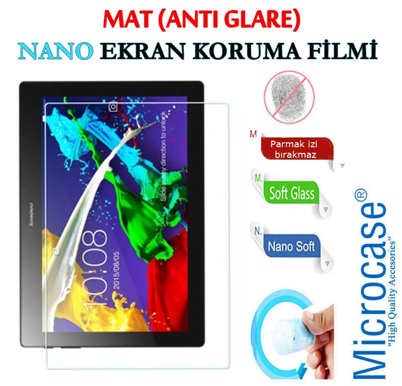 Microcase Lenovo Tab 2 A10-70 Nano Esnek Ekran Koruma Filmi - MAT