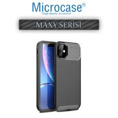 iPhone 12 Maxy Serisi Carbon Fiber Silikon Kılıf