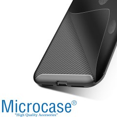 iPhone 12 Maxy Serisi Carbon Fiber Silikon Kılıf