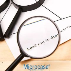 Microcase 90 mm Çap 10X Büyütme El Tipi Büyüteç - AL4370