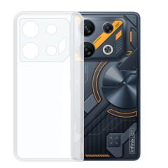 Microcase İnfinix GT 10 Pro Slim Serisi Soft TPU Silikon Kılıf - Şeffaf AL3324