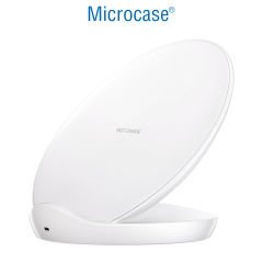 Microcase Universal Wireless Kablosuz Standlı Şarj Padi - AL2792 Beyaz