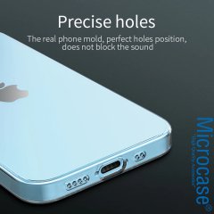 iPhone 12 İnce 0.2 mm Soft Silikon Kılıf