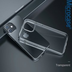 iPhone 12 İnce 0.2 mm Soft Silikon Kılıf