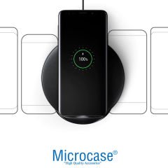 Microcase Universal Wireless Kablosuz Standlı Şarj Padi - AL2792 Beyaz