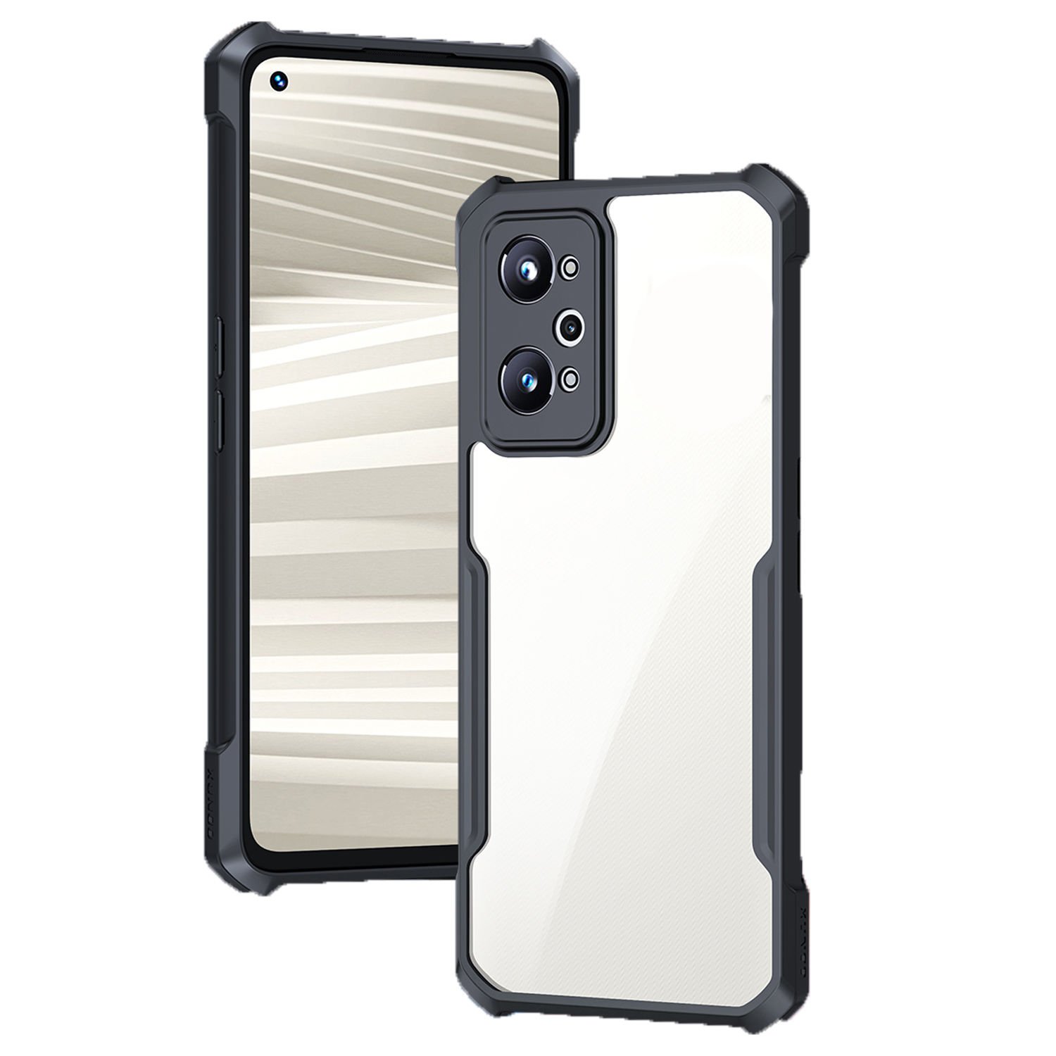 Microcase Realme GT 2 ile uyumlu Airbag Serisi Darbeye Dayanıklı Köşe Korumalı Tpu Kılıf - AL3370