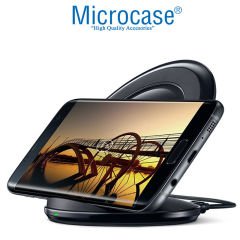 Microcase Universal Wireless Kablosuz Standlı Şarj Padi - AL2791 Beyaz