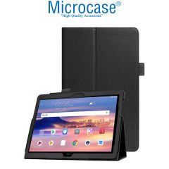 Microcase Huawei MediaPad T8 8 inch 2in1 Set Bookcase Deri Standlı Kılıf + Bluetooth Klavye - AL8110