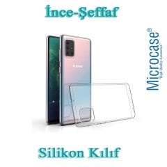 Microcase Samsung M51 İnce 0.2 mm Soft Silikon Kılıf