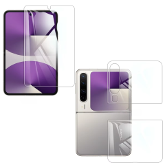 Microcase Huawei Pura X Hydrogel Esnek Ön Arka Koruma Filmi - AL3426