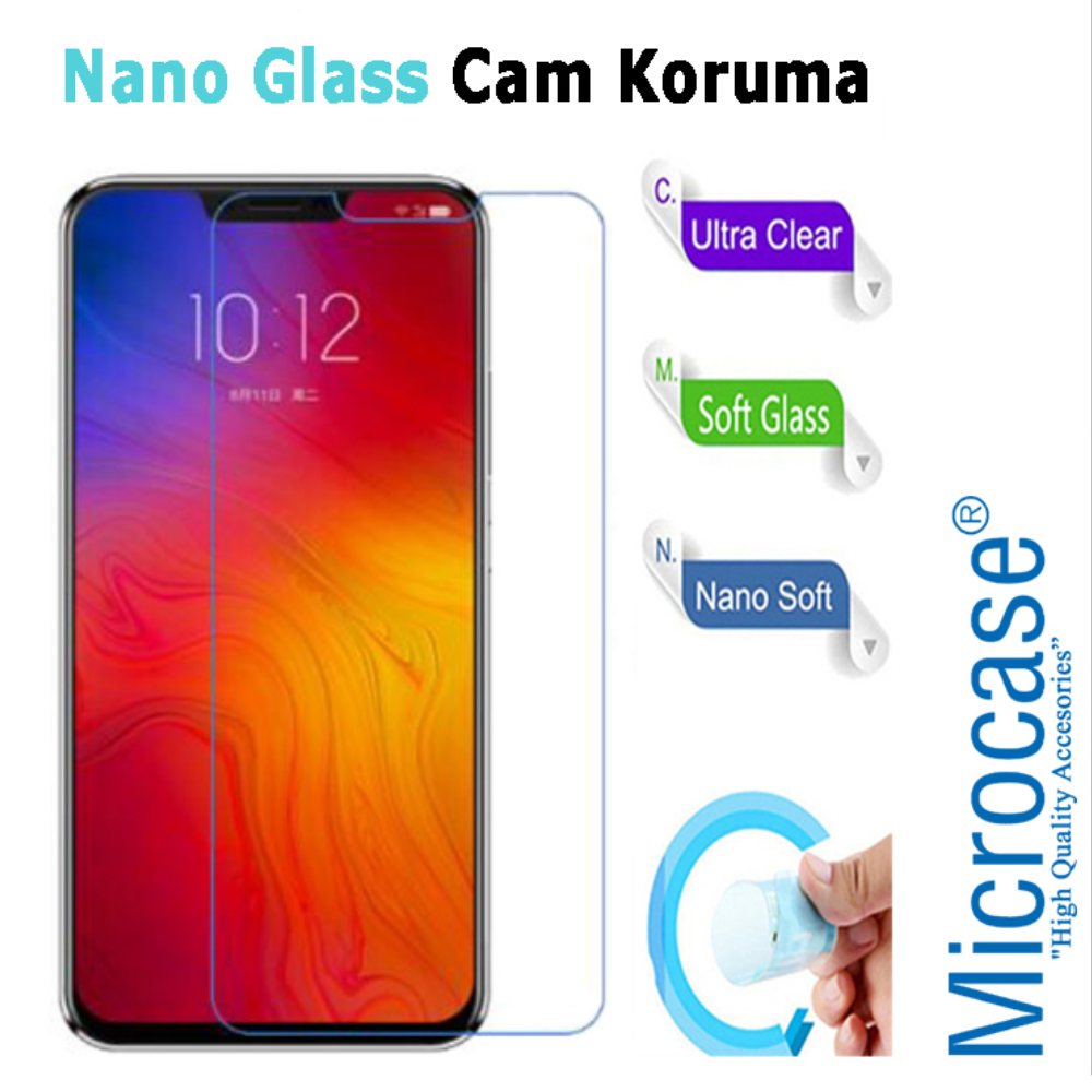 Lenovo Z5 Nano Glass Cam Ekran Koruma Filmi