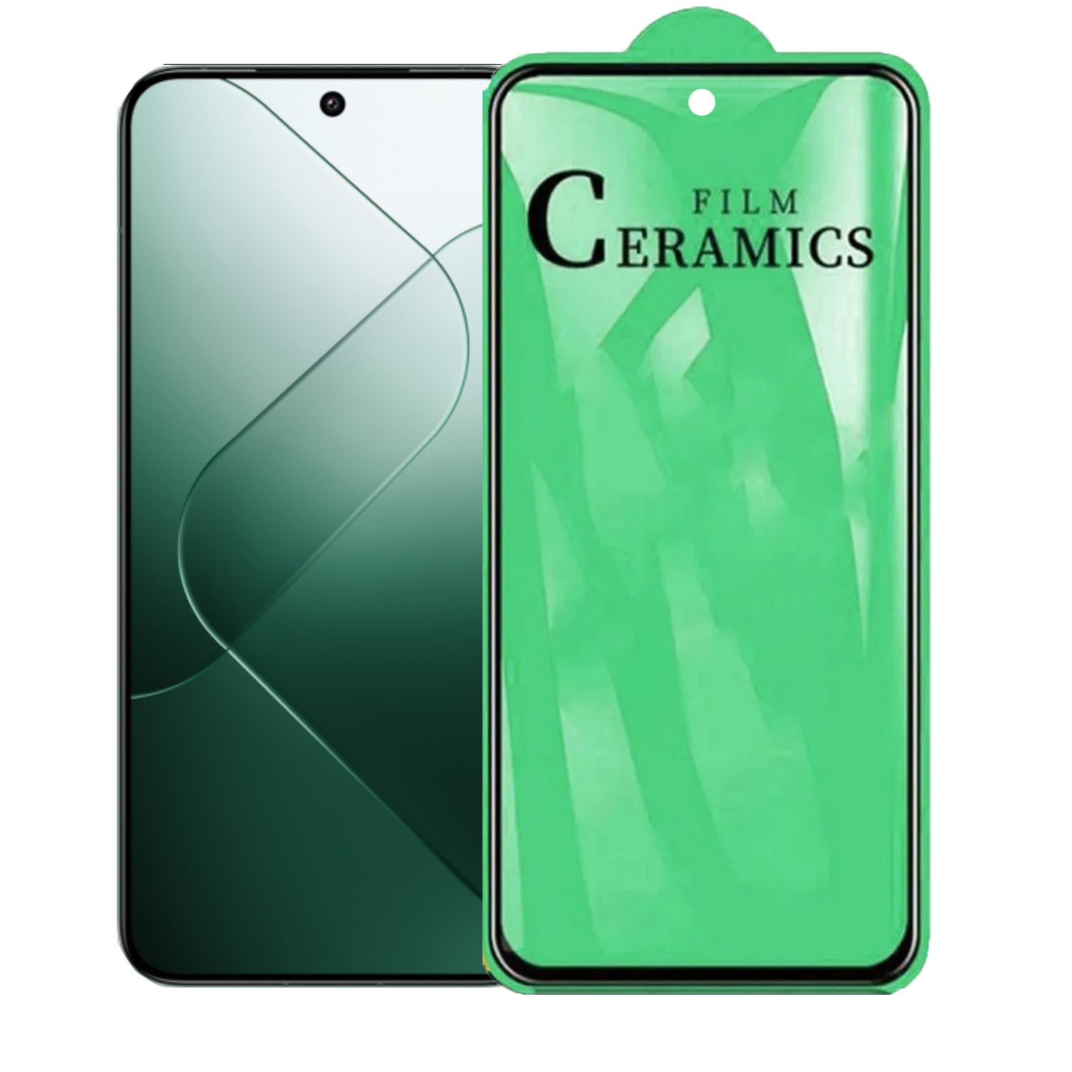 Microcase Xiaomi 14 Pro Global Uyumlu Tam Kaplayan Esnek Ceramic Nano Ekran Koruma-AL3274
