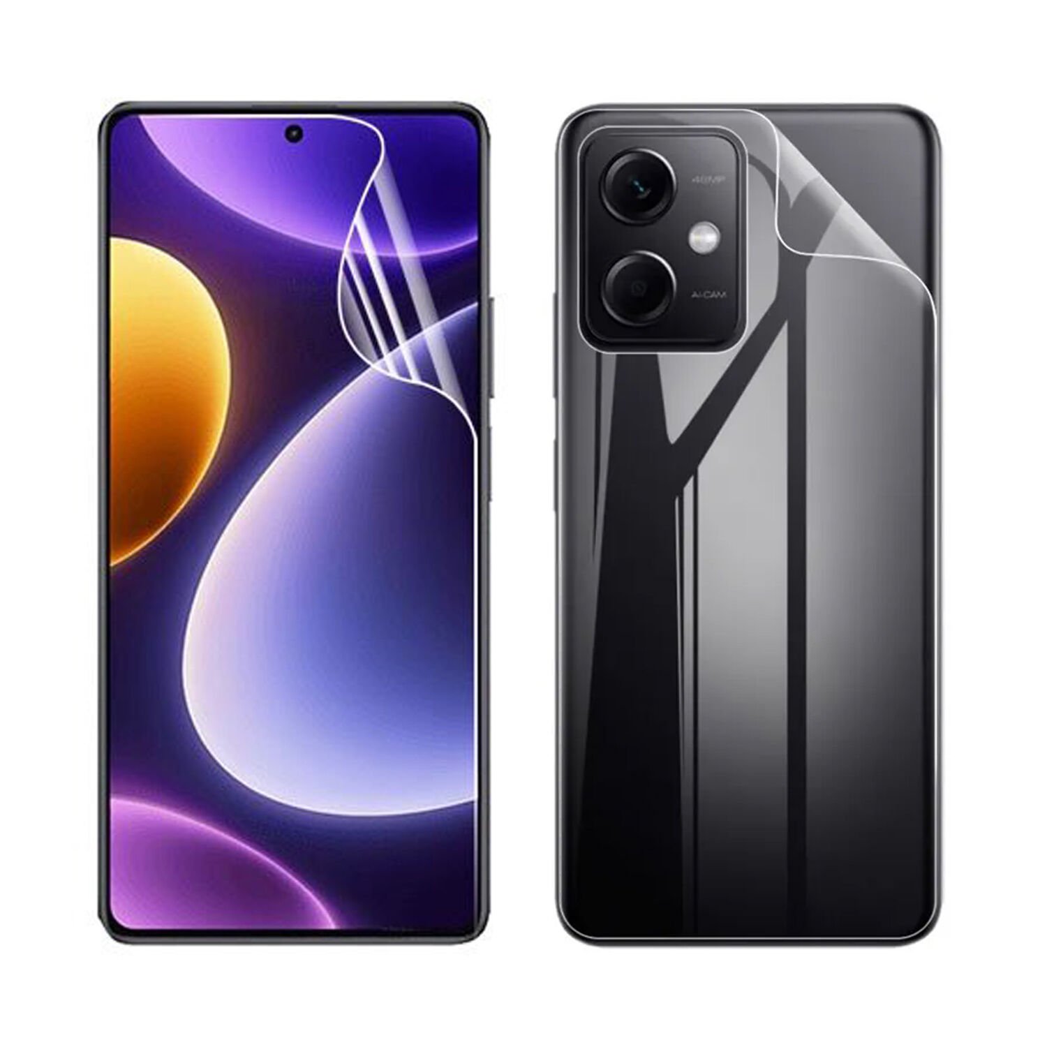 Microcase Xiaomi Poco F5 / Redmi Note 12 Turbo Full Ön Arka Kaplama Koruma Filmi - AL3279