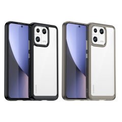 Microcase Xiaomi 13 Pro Global Shield Serisi Darbeye Dayanıklı Köşe Korumalı Yarı Esnek Plastik TPU Kılıf - AL8100