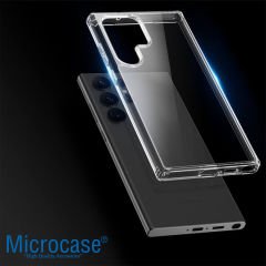 Microcase Samsung Galaxy S23 Ultra Slim Serisi Soft TPU Silikon Kılıf - Şeffaf AL3324